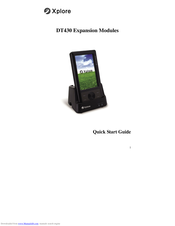 Xplore DT430 Quick Start Manual