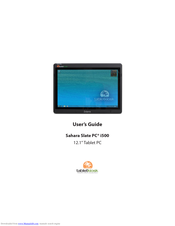 TabletKiosk Sahara Slate PC i500 User Manual