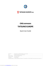 tatsuno CNGmass Quick User Manual