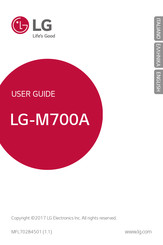LG LG-M700A User Manual