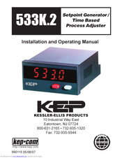 Kessler-Ellis Products 533K.2 Installation And Operating Manual
