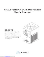 icetro SSI-141TG User Manual