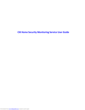CIK Home Security User Manual