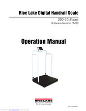Rice Lake 250-10 Series Operation Manual