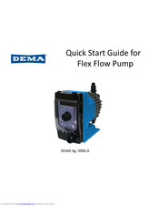 Dema Flex Flow Quick Start Manual