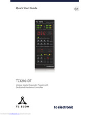 TC Electronic TC1210-DT Quick Start Manual