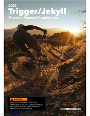 Cannondale Trigger 2019 Owner's Manual Supplement