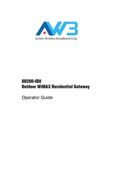 AWB OD200-IDU Operator's Manual
