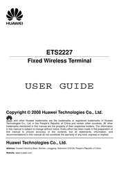 Huawei ETS2227 User Manual