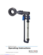 Mecon FO N4 Operating Instructions Manual