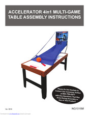 Carmelli NG1016M Assembly Instructions Manual
