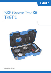 SKF TKGT 1 Instructions For Use Manual