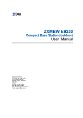 Zte ZXMBW E9230 User Manual