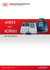 Advanced Card Systems Ltd. ACR880 Setup Manual