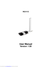 Aeromax WU1112 User Manual