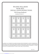 Wilding Wallbeds Brittany Installation Booklet