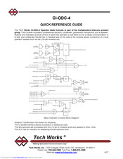 Tech Works CI-ODC-4 Quick Reference Manual