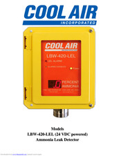 Cool Air LBW-420-LEL User Manual