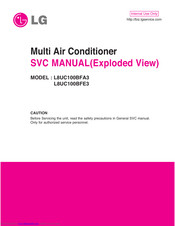 LG L8UC100BFE3 Svc Manual