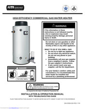Bradford White 120T400 Installation & Operation Manual