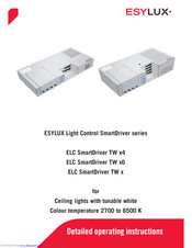 ESYLUX ELC SmartDriver TW x6 Operating Instructions Manual