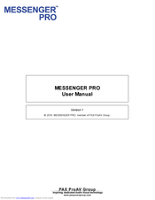 Messenger Pro Messenger Pro User Manual