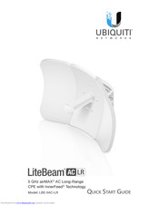 Ubiquiti LiteBeam 5AC LR Quick Start Manual