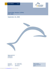 EnOcean PTM 240C User Manual