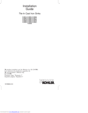 Kohler K-5910 Installation Manual
