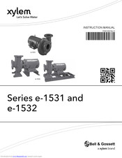 Xylem e-1532 Series Instruction Manual