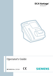 Siemens DCA Vantage Operator's Manual