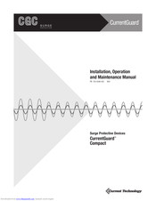 Current Technology CurrentGuard Compact CGC050-120/208-3GY Installation, Operation And Maintenance Manual