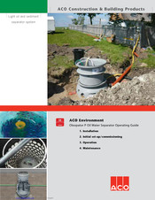 ACO Oleopator P Series Operating Manual