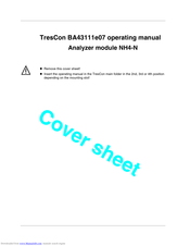 wtw TresCon NH4-N Operating Manual