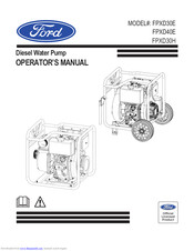 Ford FPXD30H Operator's Manual