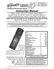 eXact Micro 10 Instruction Manual