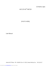 ASTUTE Astute140 Meter User Manual