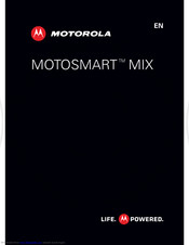 Motorola MOTOSMART MIX User Manual