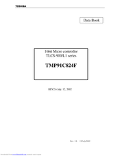Toshiba TMP91C824F Data Book