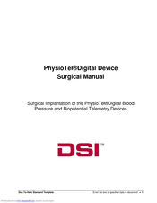 DSI PhysioTel Digital Manual