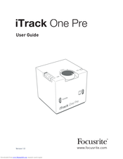 Focusrite iTracker One Pre User Manual