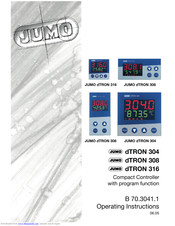 Jumo Dtron 308 Manuals Manualslib