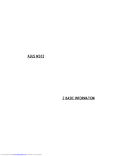 Asus M303 Basic Information