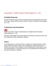 Huawei EG162G Manual