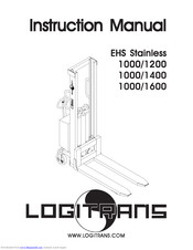 logitrans EHS Stainless 1000/1600 Instruction Manual