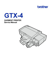 Brother GTX-4 Service Manual