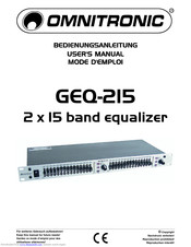 Omnitronic SMP-152 User Manual