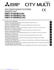 Mitsubishi Electric CITY MULTI PWFY-P140VM-E1-AU Installation Manual