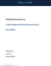 BLiNQ Networks Inc. X-100 User Manual