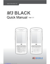 M3 Mobile M3 BLACK Quick Manual